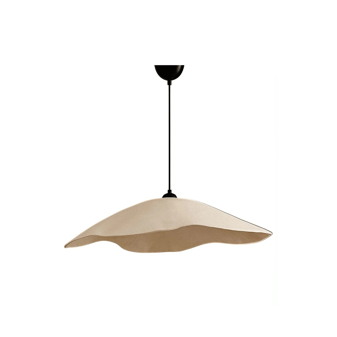 Pure Single Pendant Carbon Concrete