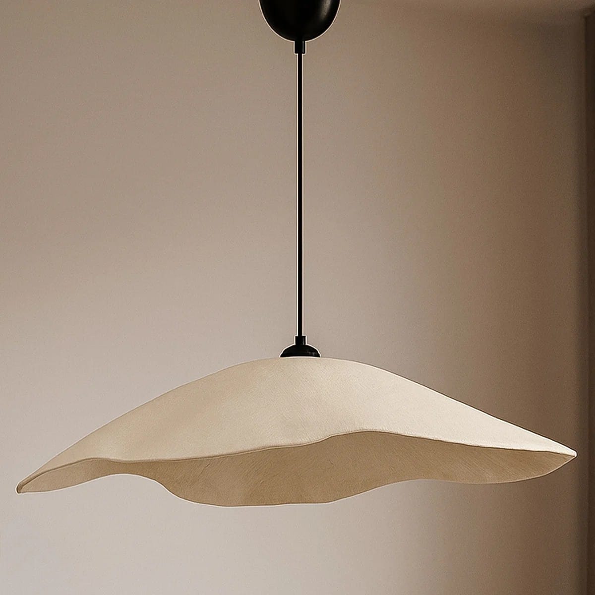 Pure Single Pendant Carbon Concrete