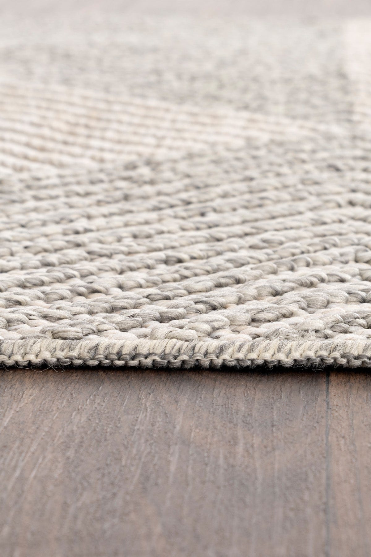 Retro Cream Grey Dust-Free Rug 19270A