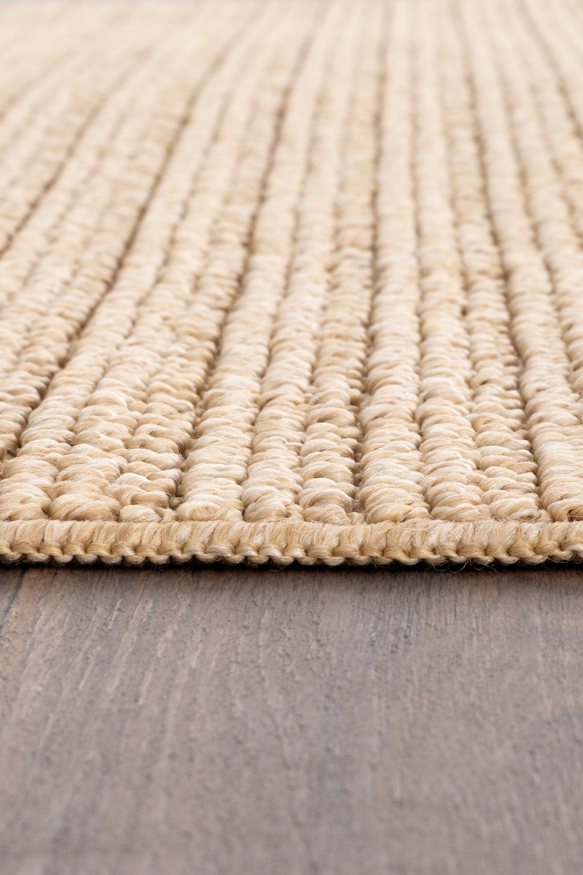 Retro Plain Natural Flatweave Rug A3190A