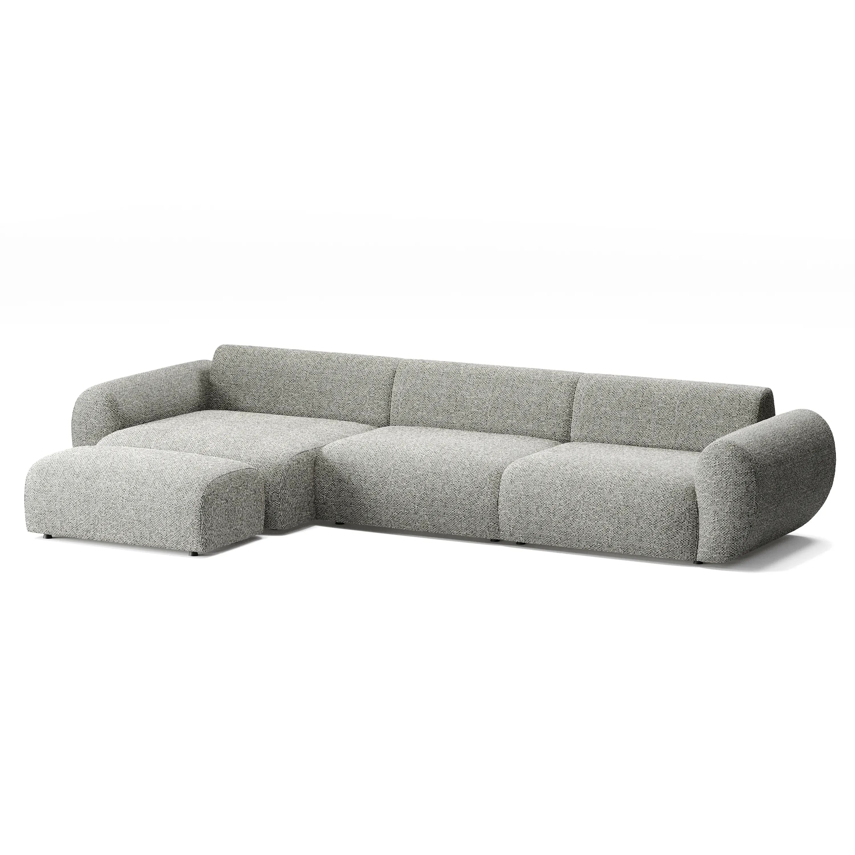 Riddle Uzanmalı Köşe Koltuk Sol Çizgili Bukle