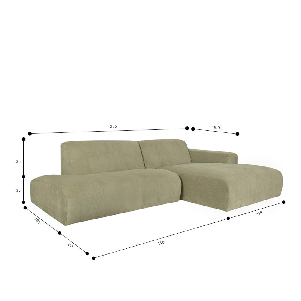 Rixa Köşe Koltuk Sağ