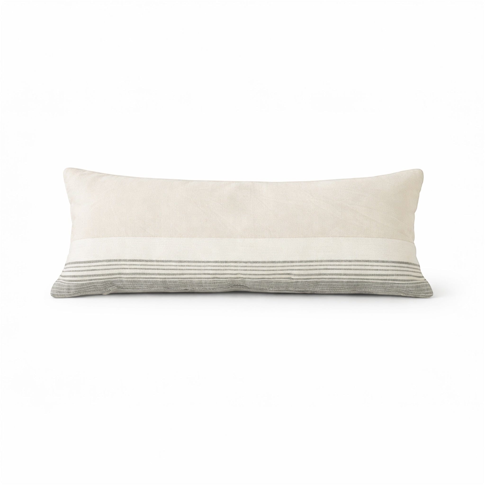 Sailor Striped Lumbar Pillow Cover