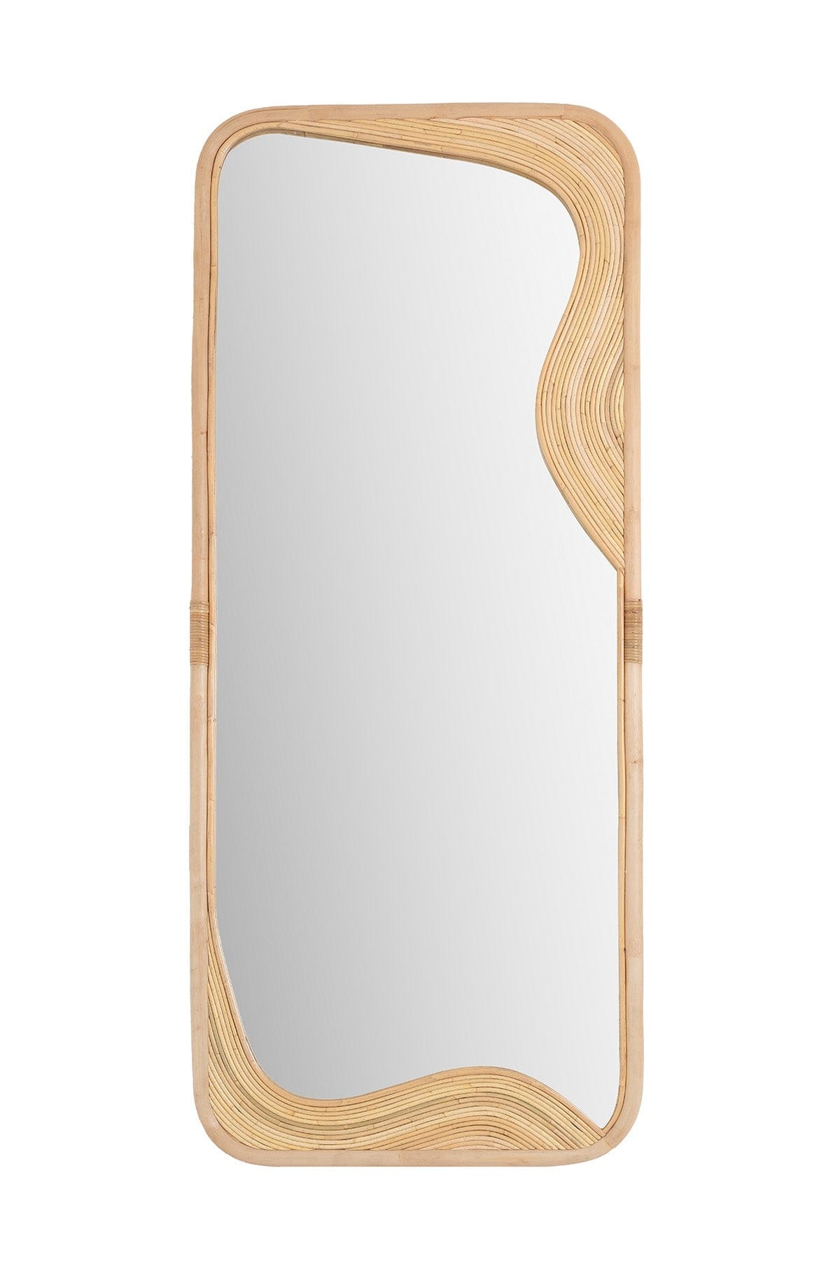 Savia Wood Special Form Rectangular Mirror 10125