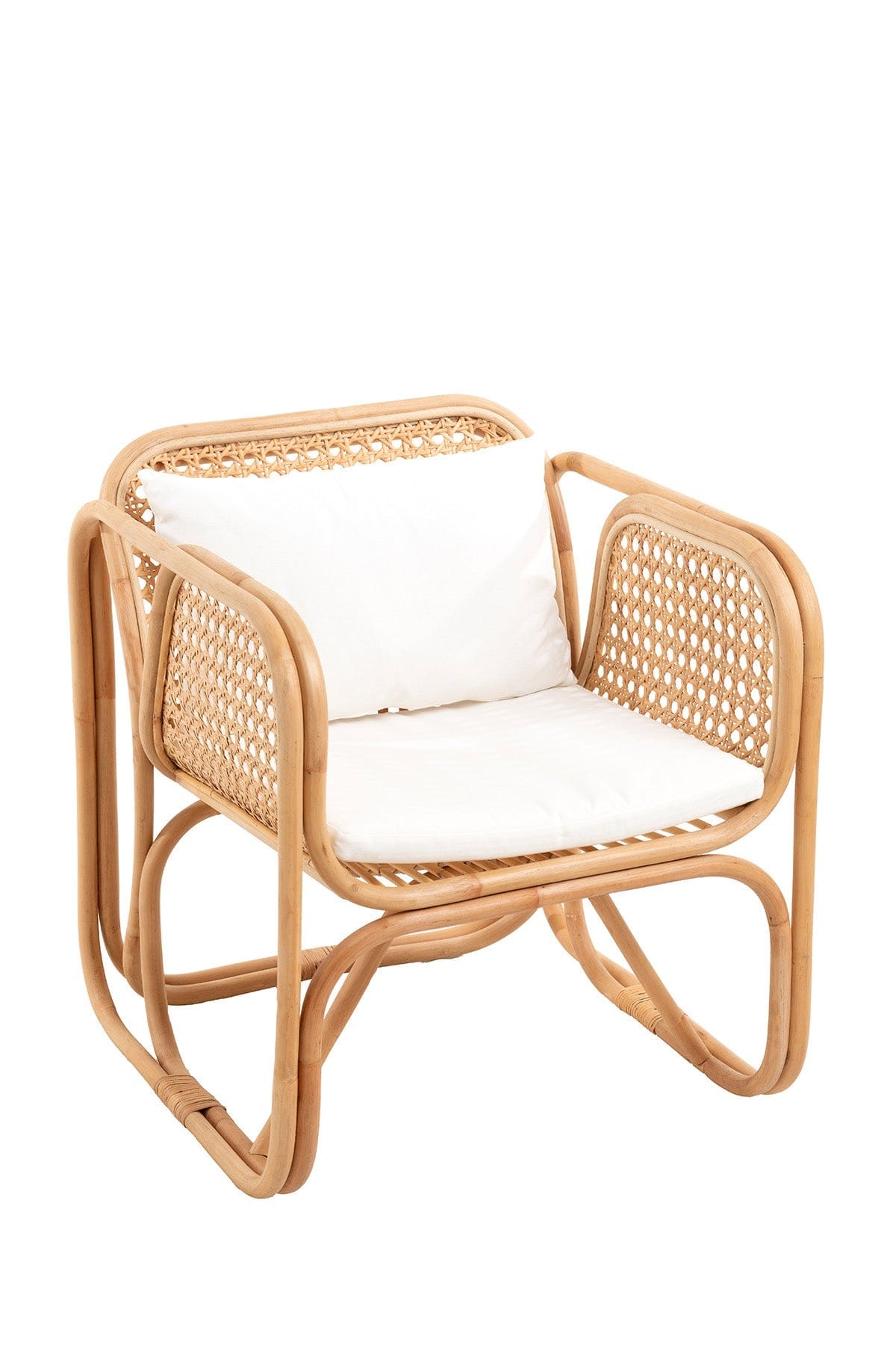 Savia Rattan Örme Minderli Berjer 10114