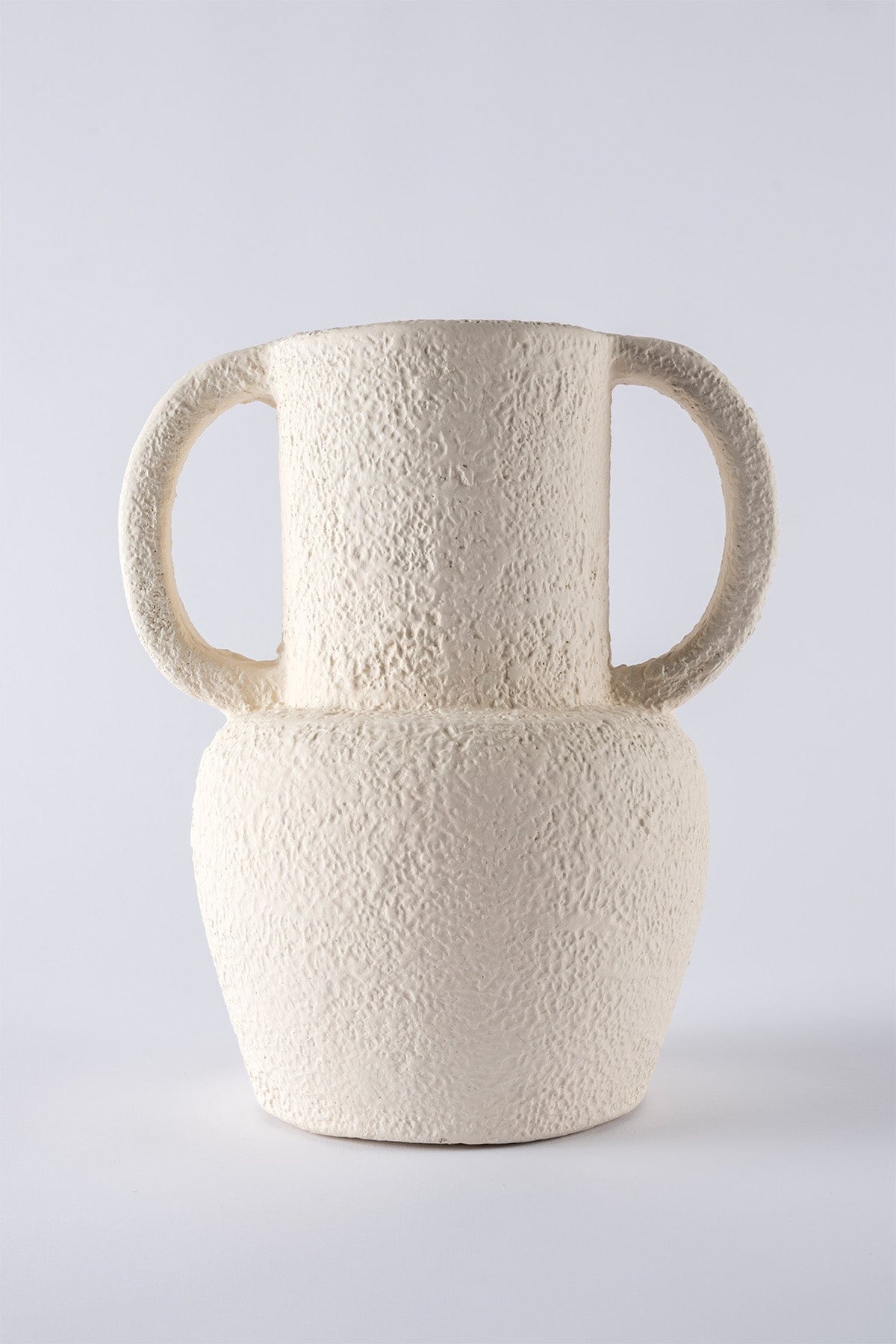 Savia Ceramic White Pottery Vase 10135
