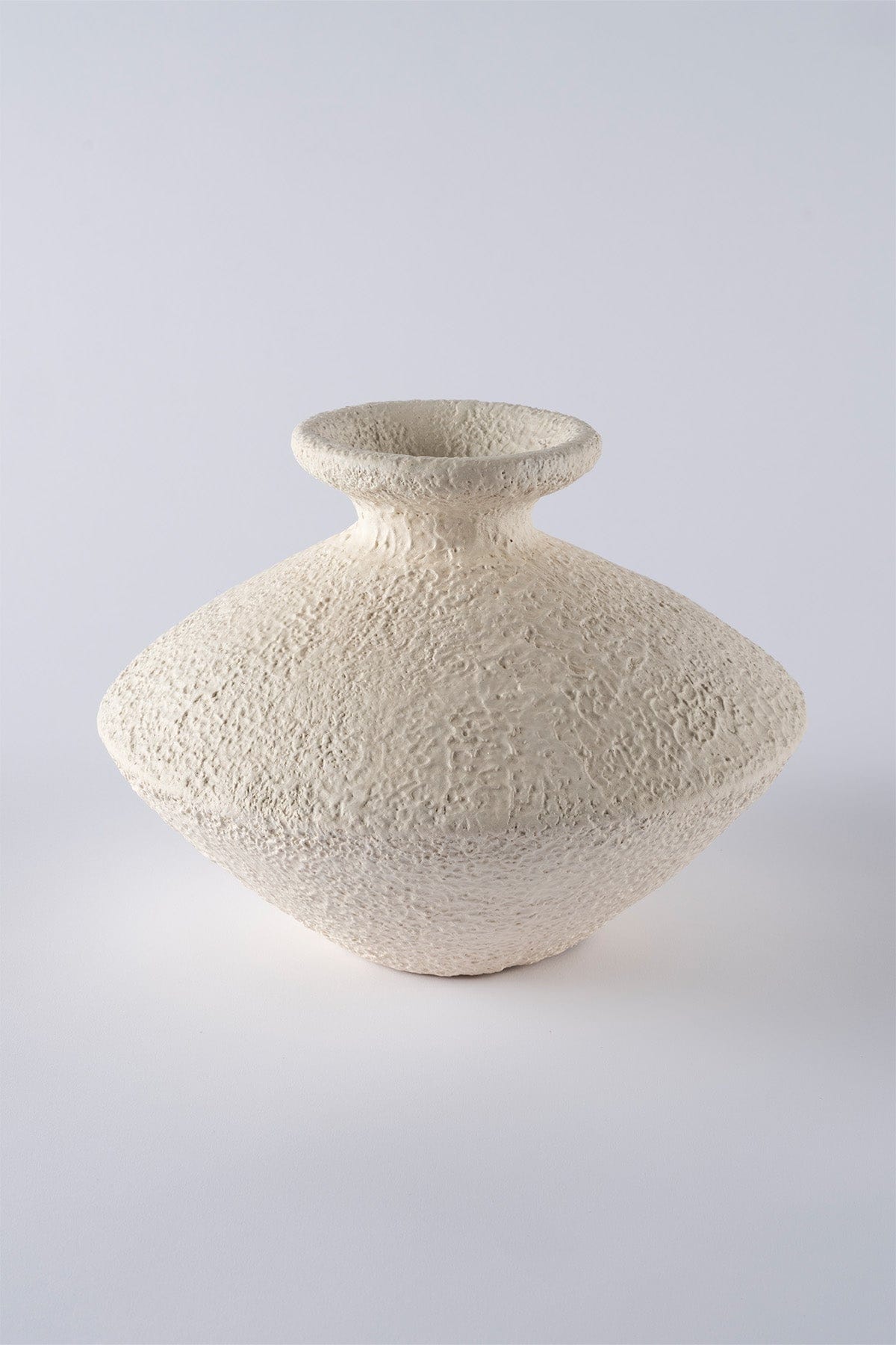 Savia Ceramic Small White Vase 10130