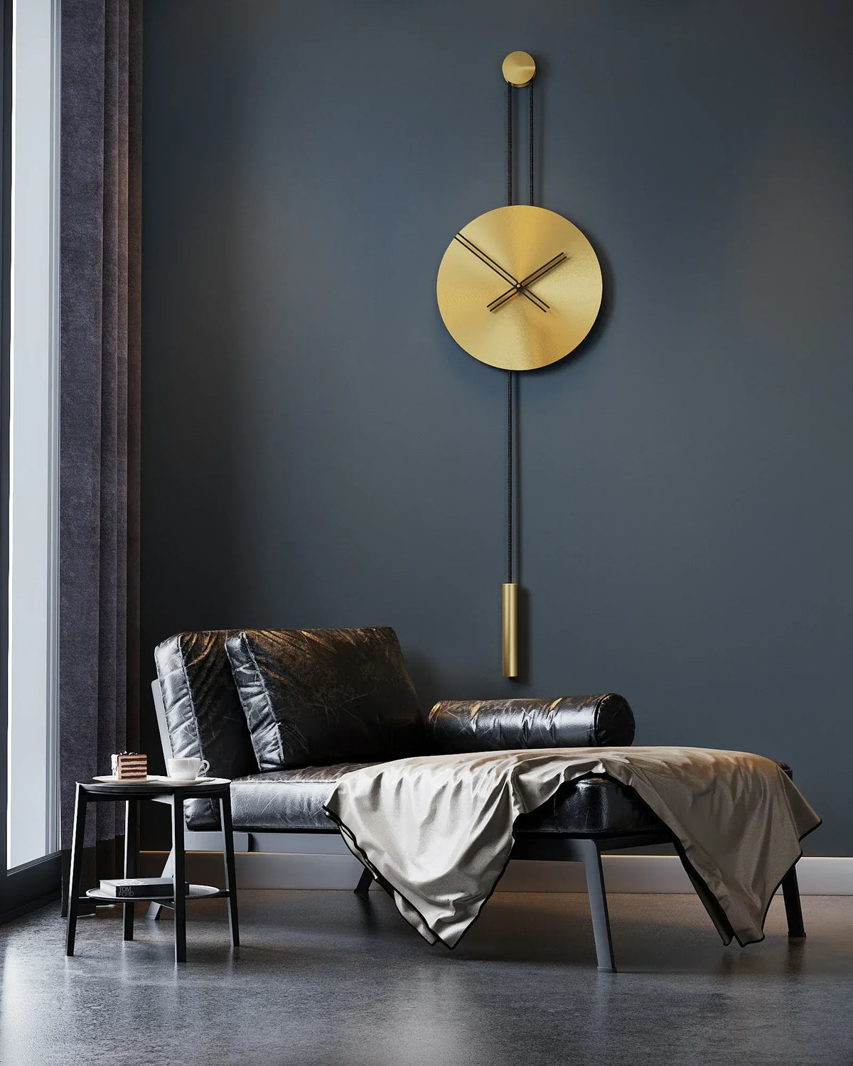 Serenity duvar saati gold