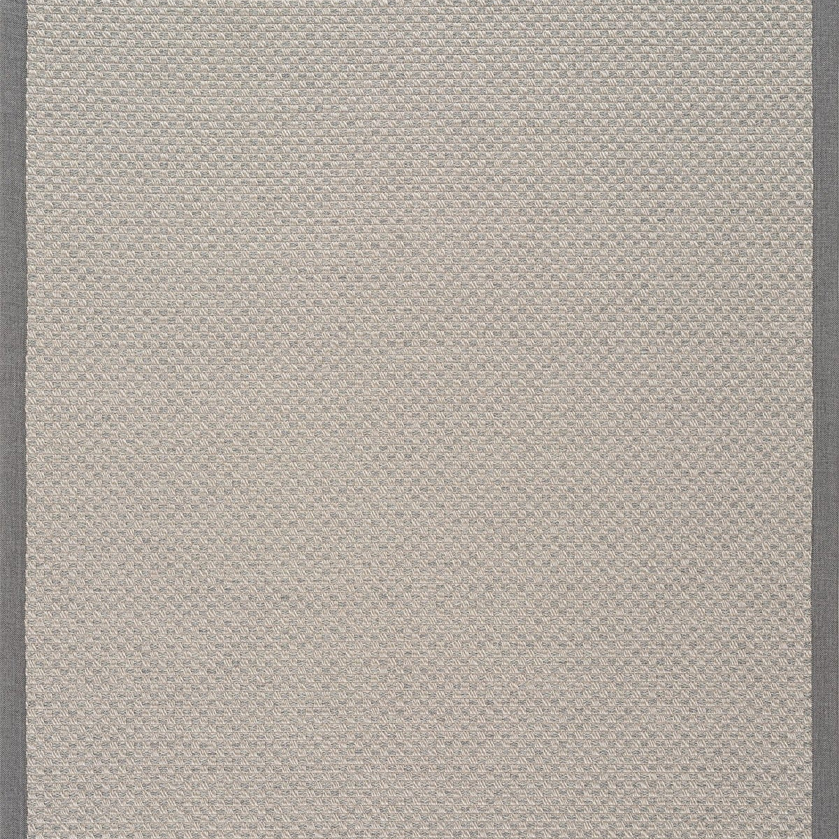 Sisalo Bordure Krem Gri Sisal Halı Gri Bordür B3416B