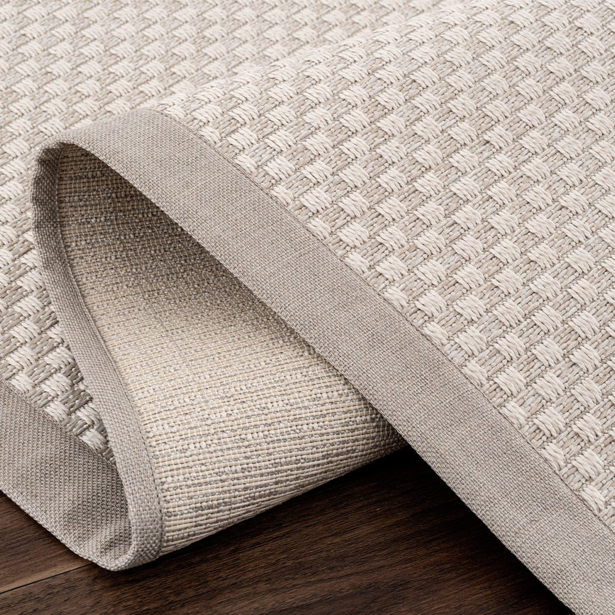 Sisalo Cream Sisal Rug with Cream Border B3416A