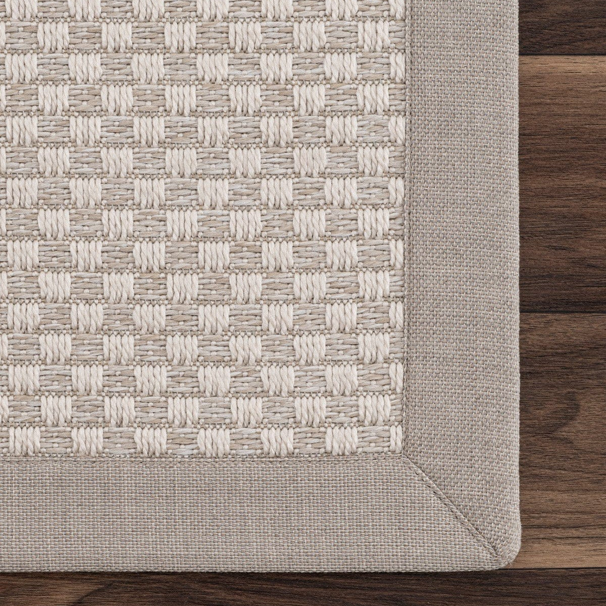 Sisalo Cream Sisal Rug with Cream Border B3416A