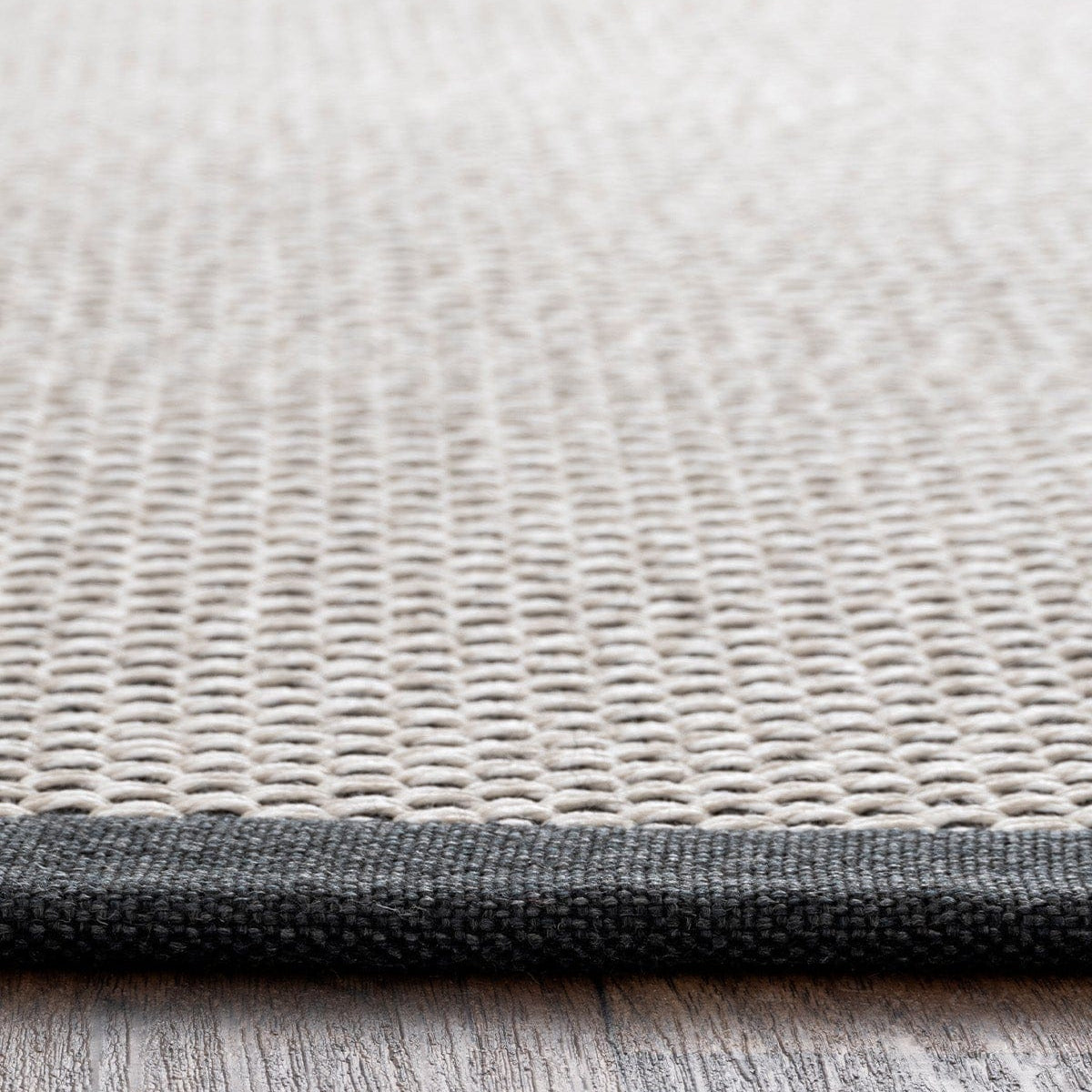 Sisalo Border Cream Black Sisal Rug Black Border B3417E