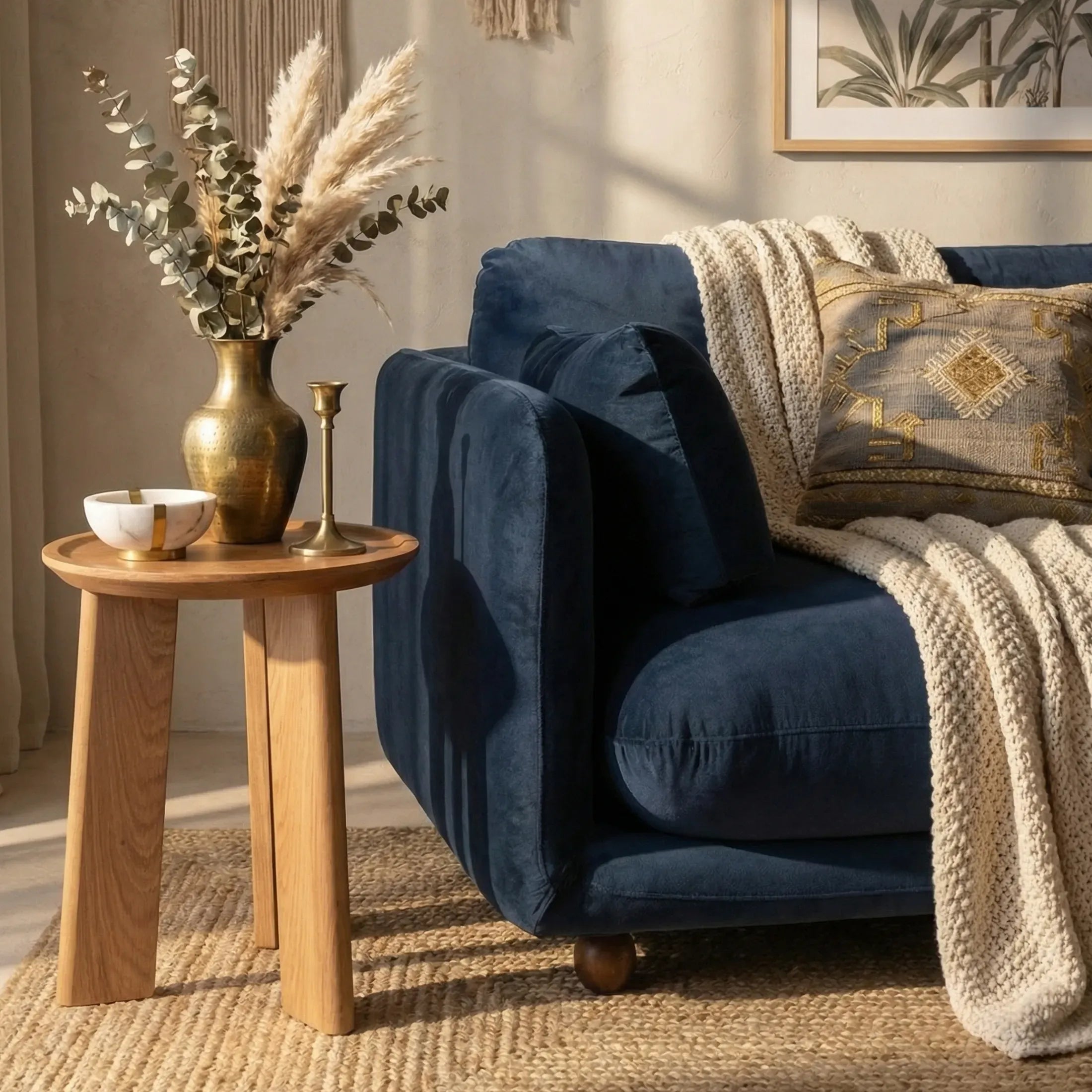 Tate Meşe Yan Sehpa