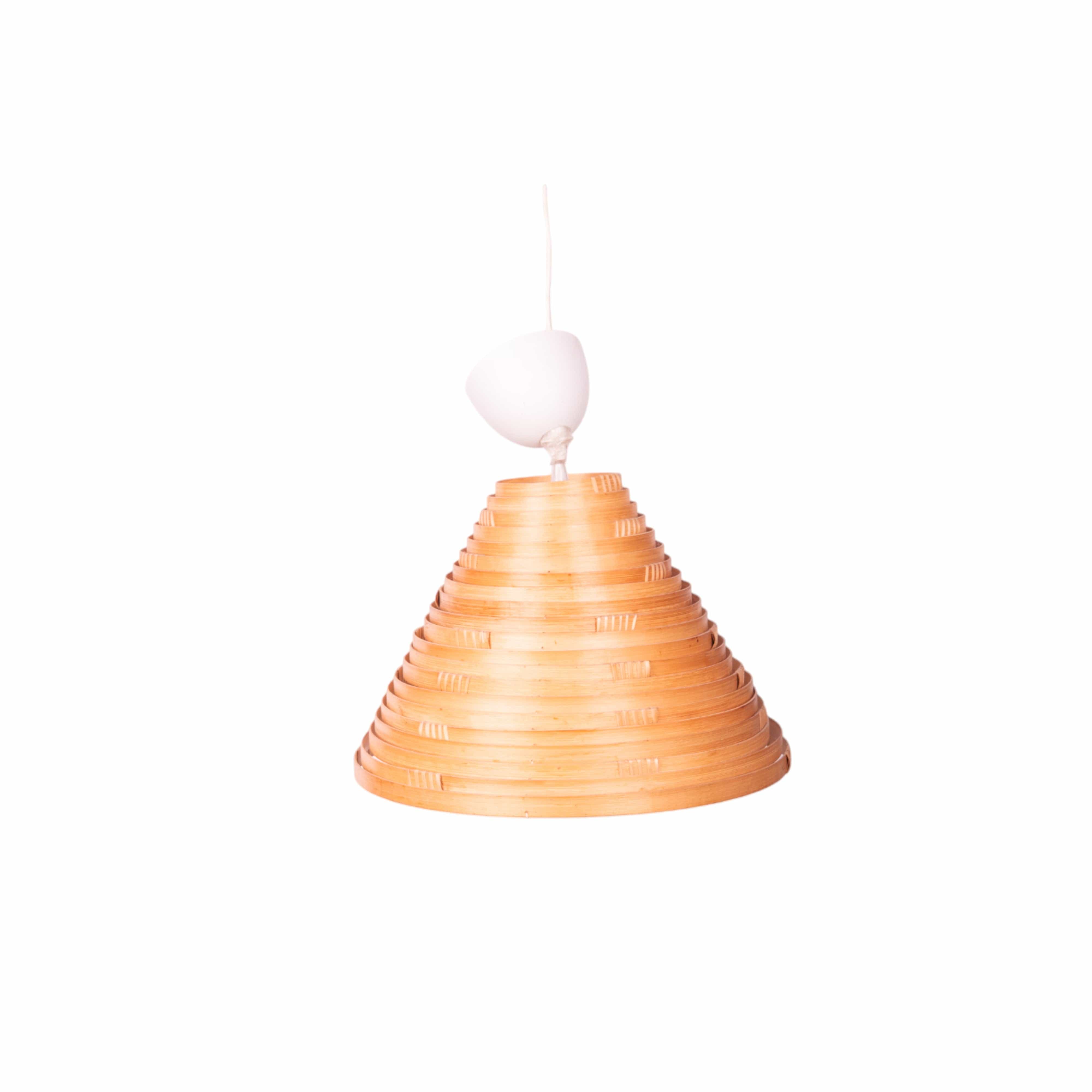 Single Wicker Chandelier 11353