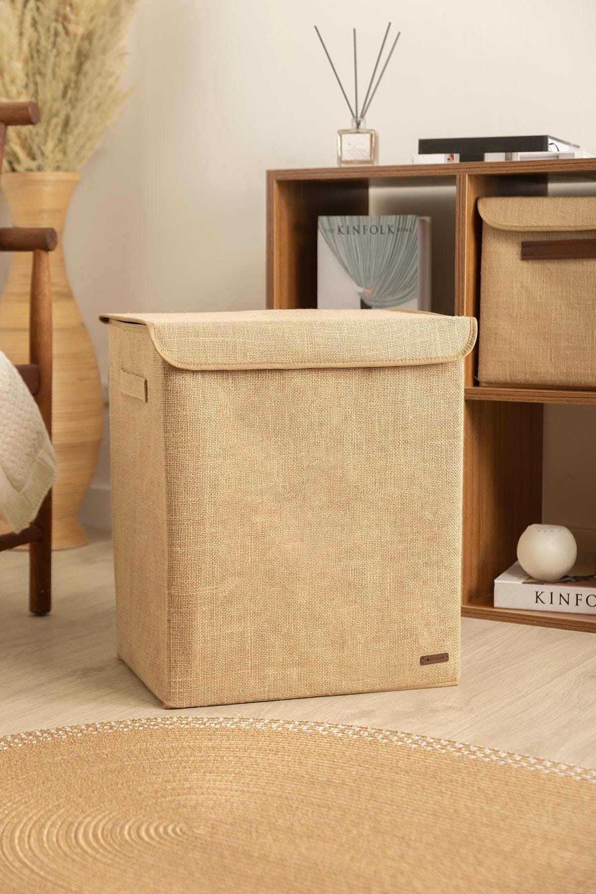 Tidy Jüt Kapaklı Düzenleyici Büyük Kutu (40x50x30cm) 6012