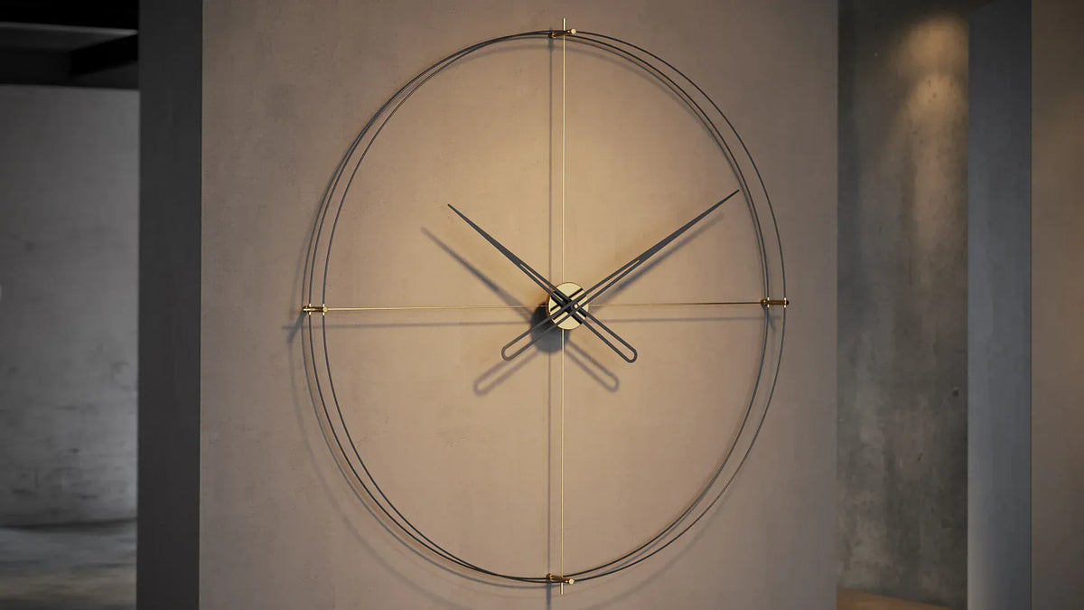 timeless large geniş mekanlar için çok büyük duvar saati