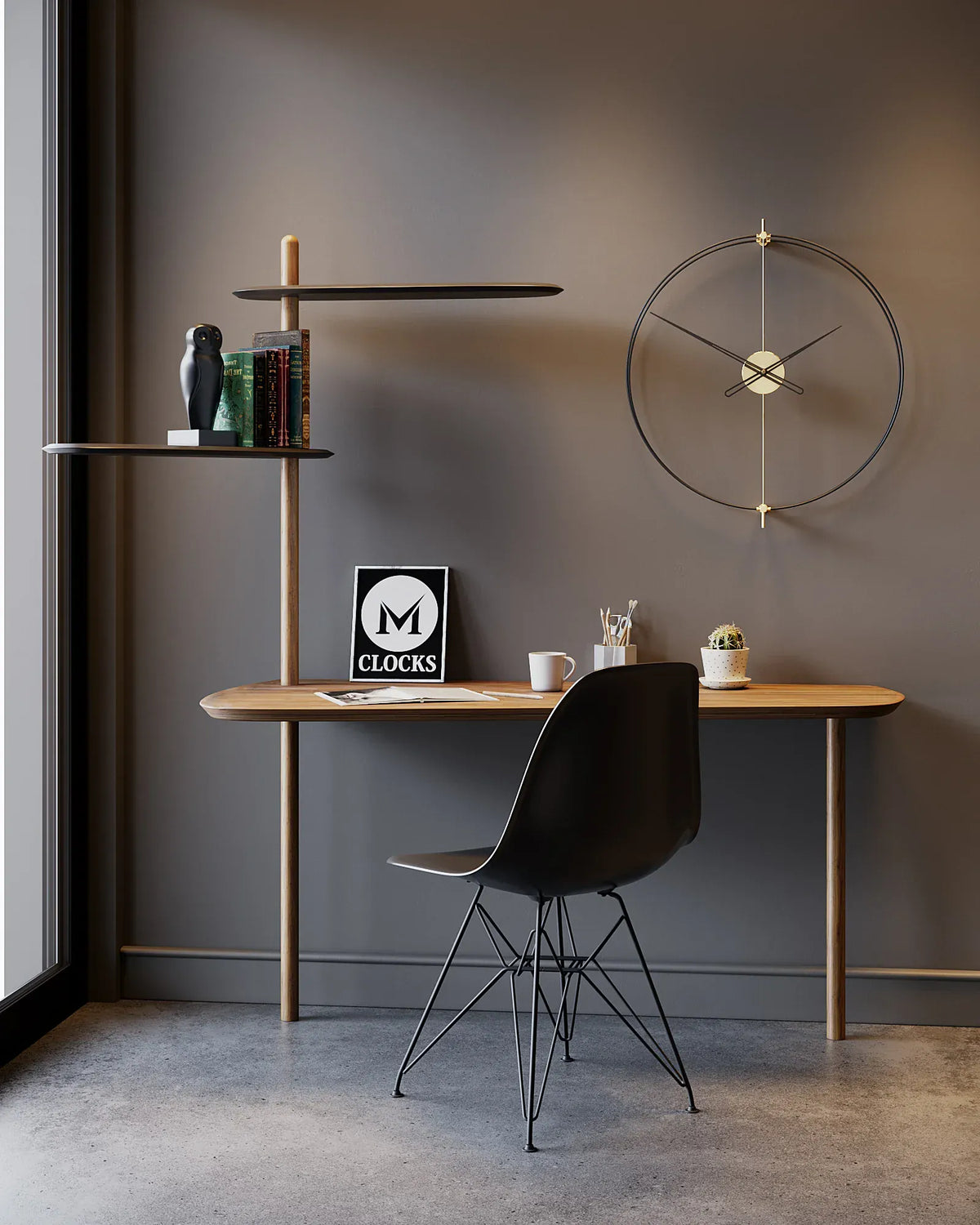 minimalist duvar saati