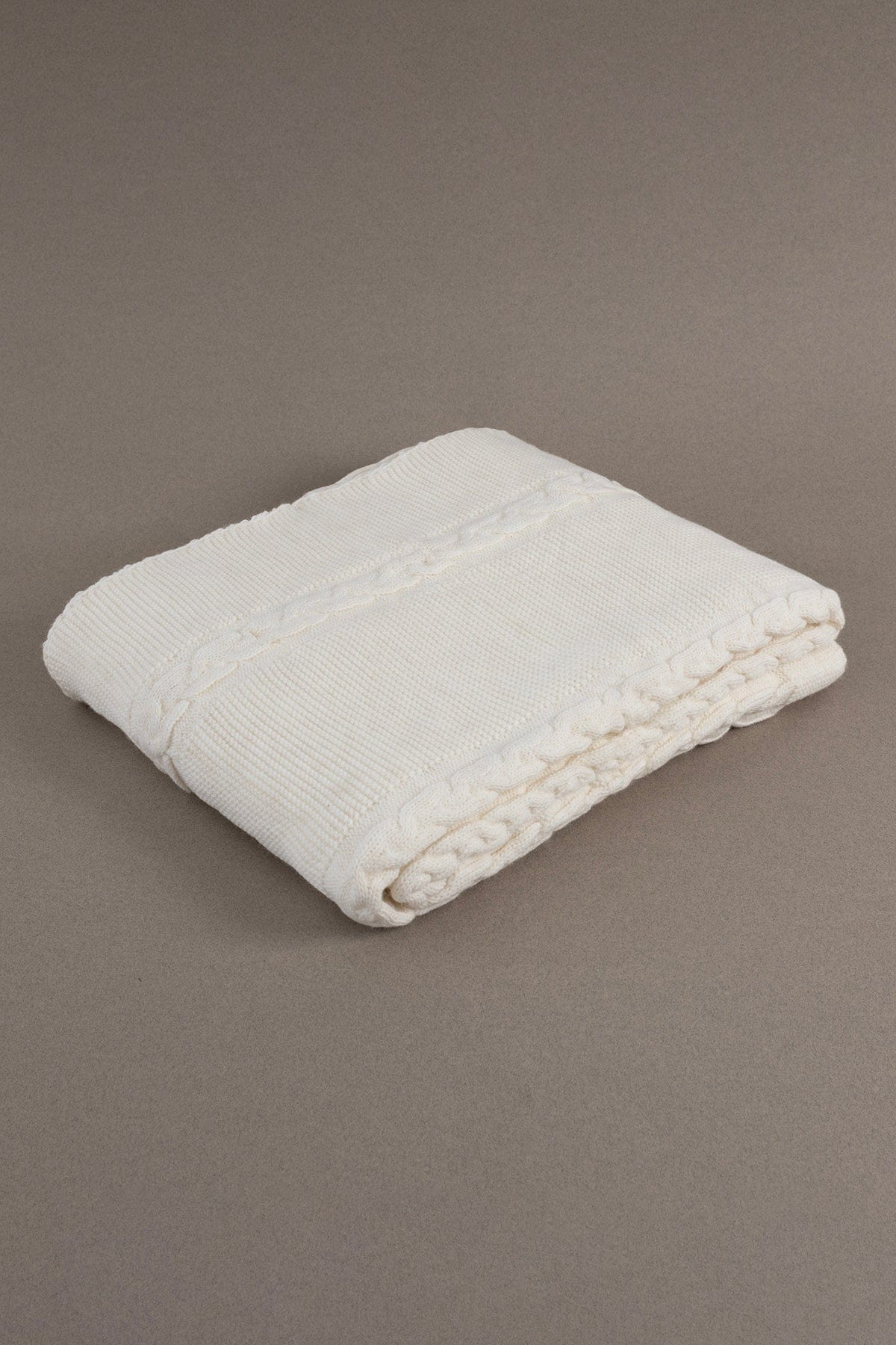 Trenza Cream Double Blanket 200x220 15025
