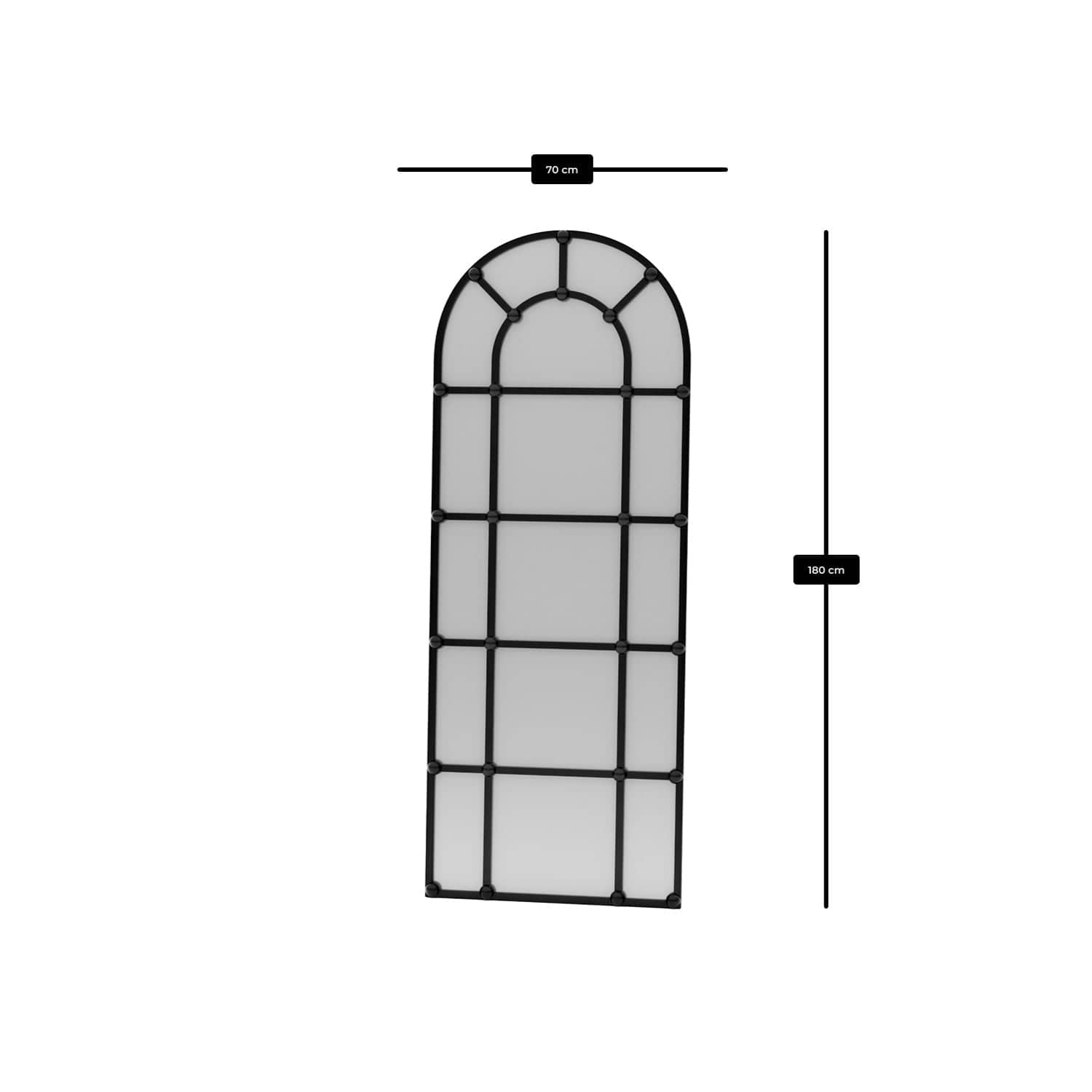 Tuhams Nora Boy Aynası Metal