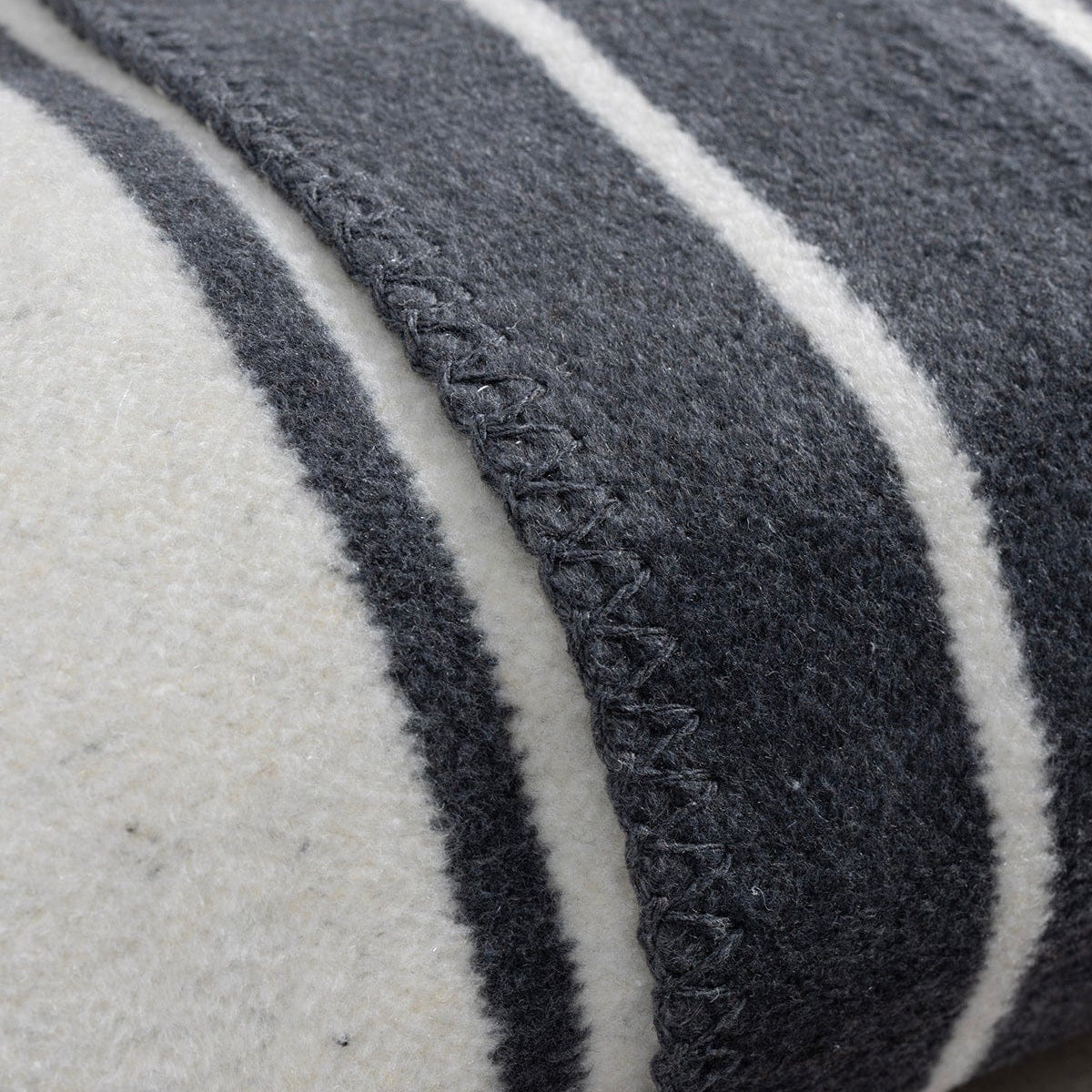 Twin Battaniye Soft Pamuklu Tek Kişilik Battaniye Antrasit Krem 150 x 200 5026A