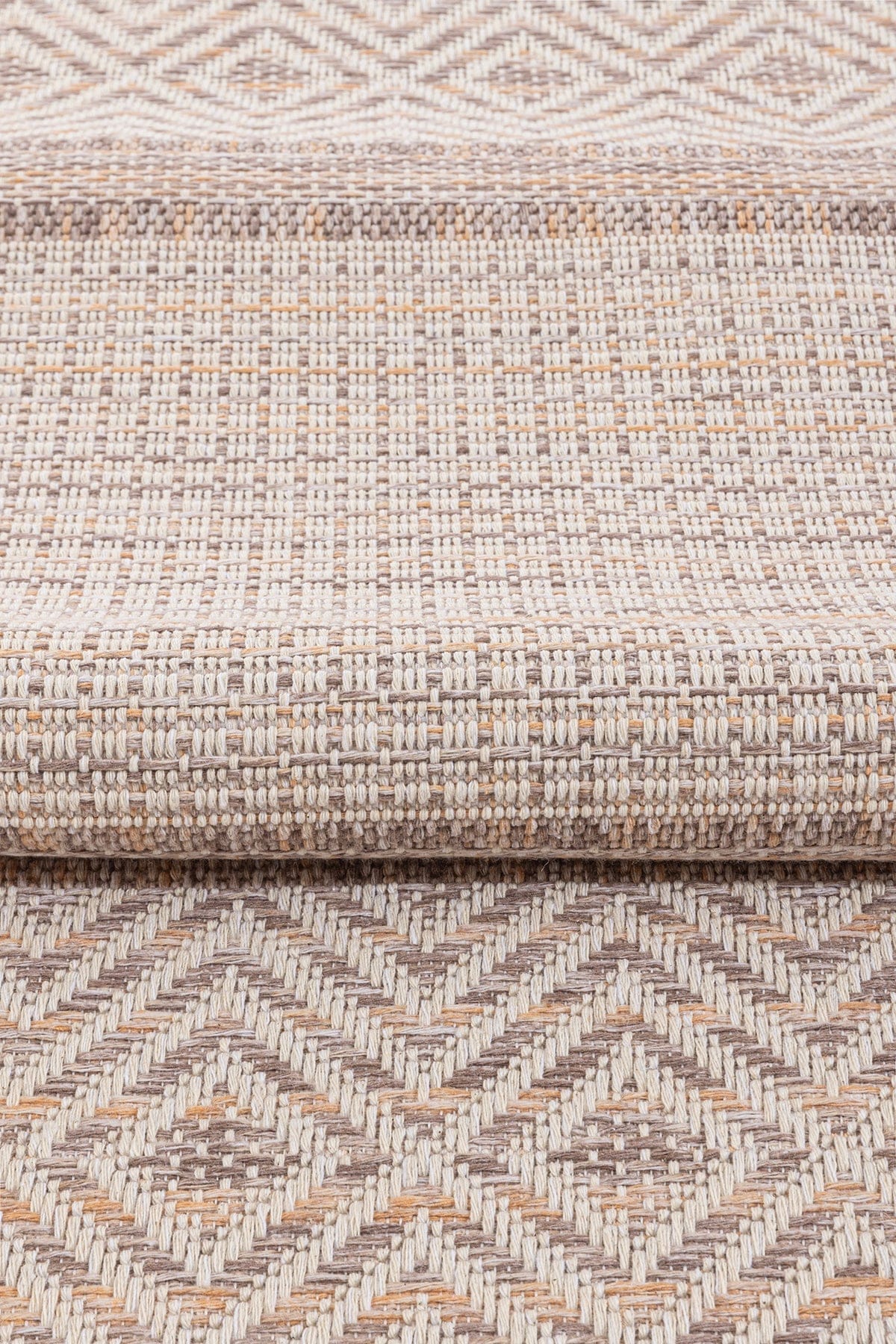 Vivaldi Kahve Tarçın Modern Halı A0057A