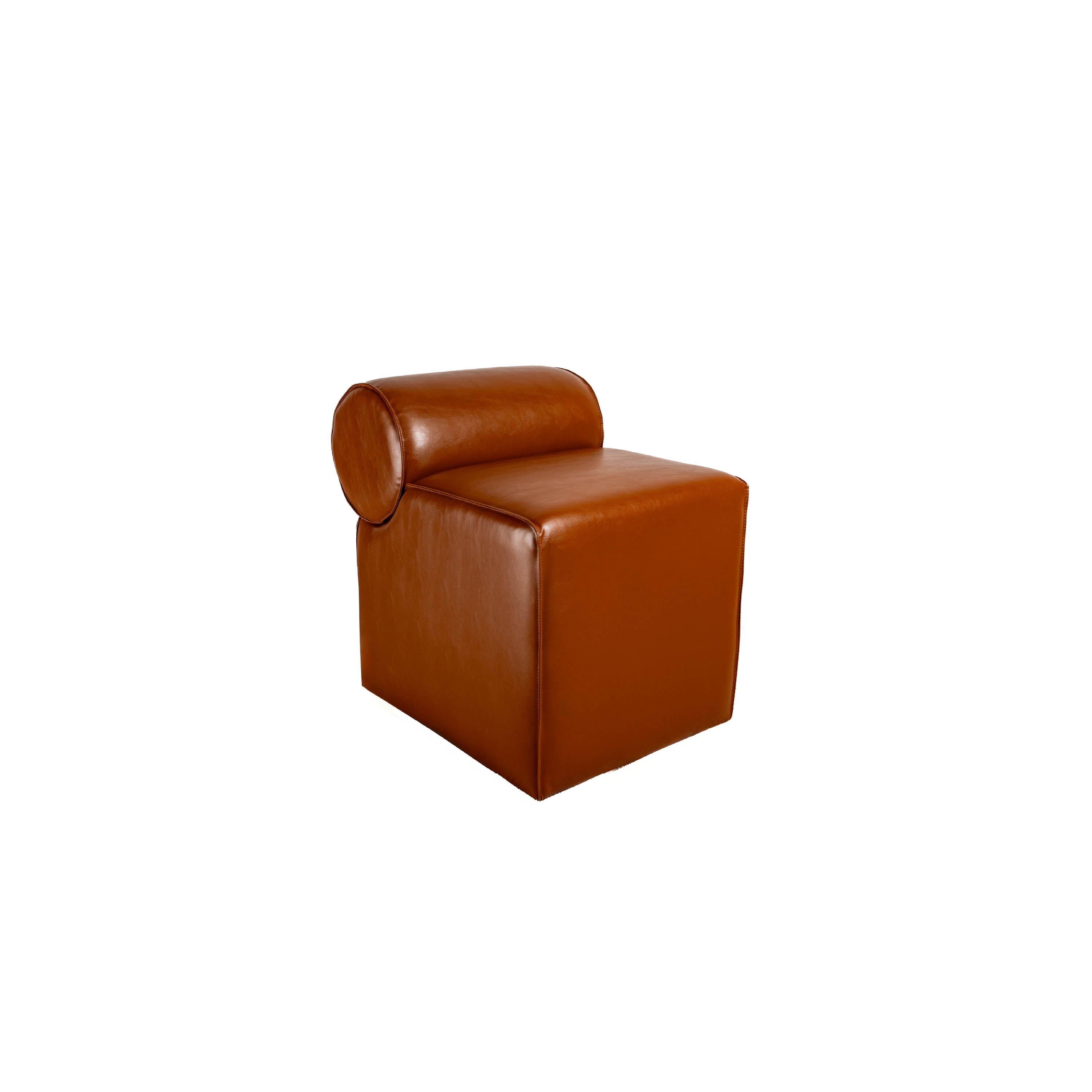 Yuvarlak Sırtlı Mini Puf